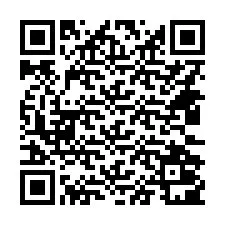 QR код за телефонен номер +14432001724