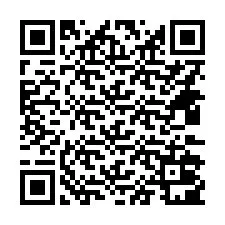 Kode QR untuk nomor Telepon +14432001840