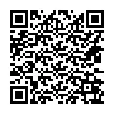 QR kód a telefonszámhoz +14432067015