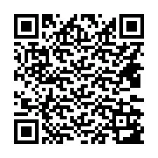 QR код за телефонен номер +14432183002