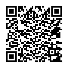 QR-Code für Telefonnummer +14432183003