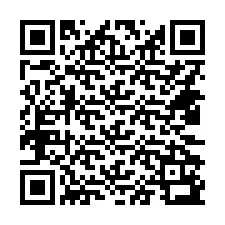 Código QR para número de teléfono +14432193298