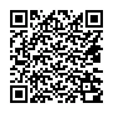 QR Code สำหรับหมายเลขโทรศัพท์ +14432200508