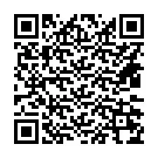 QR-code voor telefoonnummer +14432274005