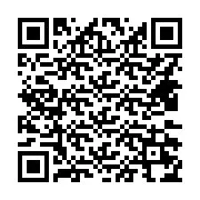 Código QR para número de teléfono +14432274006