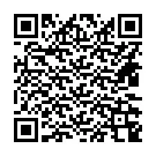 Kode QR untuk nomor Telepon +14432348085