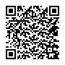 QR Code pour le numéro de téléphone +14432381869