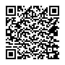 QR Code pour le numéro de téléphone +14432381873