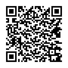 Codice QR per il numero di telefono +14432381882