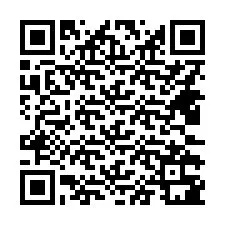 QR код за телефонен номер +14432381922