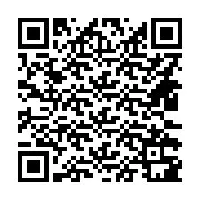 QR-koodi puhelinnumerolle +14432381925