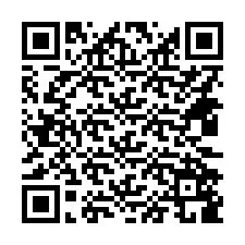 Código QR para número de teléfono +14432589690