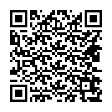 QR-code voor telefoonnummer +14432677476