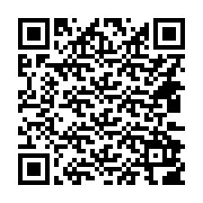 Codice QR per il numero di telefono +14432906654