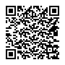 Código QR para número de teléfono +14433127424