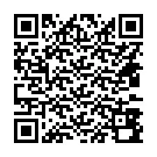 QR код за телефонен номер +14433890804