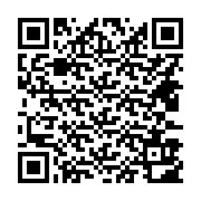 Kode QR untuk nomor Telepon +14433902572