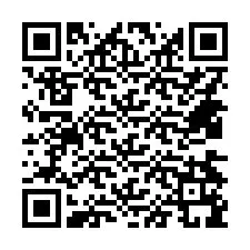 QR код за телефонен номер +14434199207