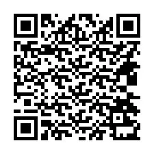 QR-код для номера телефона +14434231730