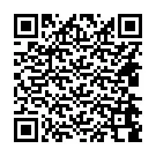 Código QR para número de telefone +14434688874