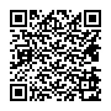 QR kód a telefonszámhoz +14434922802