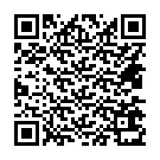 Código QR para número de teléfono +14435631913