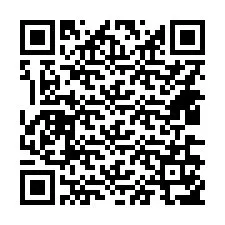 Código QR para número de telefone +14436157155