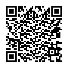 QR kód a telefonszámhoz +14436928404