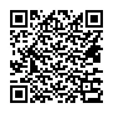 QR Code pour le numéro de téléphone +14437333003