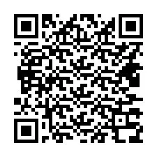 QR-koodi puhelinnumerolle +14437338092