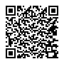 QR-код для номера телефона +14437390536