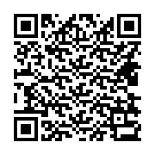 QR-Code für Telefonnummer +14438333426