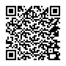 QR-code voor telefoonnummer +14438390198