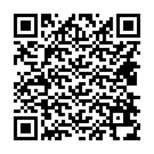 QR kód a telefonszámhoz +14438634666