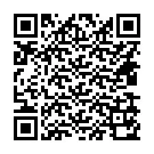 QR Code สำหรับหมายเลขโทรศัพท์ +14439170084