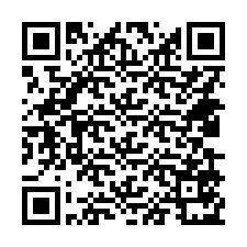 Codice QR per il numero di telefono +14439571978