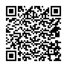 QR-код для номера телефона +14439574304