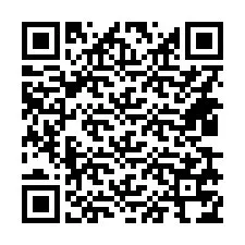 QR Code pour le numéro de téléphone +14439774195