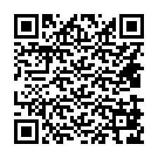 QR-Code für Telefonnummer +14439826406