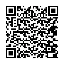 Codice QR per il numero di telefono +14472000022