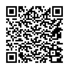 QR-code voor telefoonnummer +14472000045