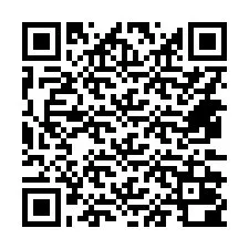 Código QR para número de telefone +14472000047