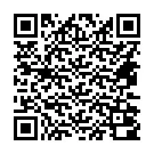 QR-koodi puhelinnumerolle +14472000053