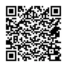 QR Code pour le numéro de téléphone +14472000057