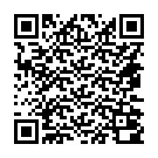 QR Code สำหรับหมายเลขโทรศัพท์ +14472000058