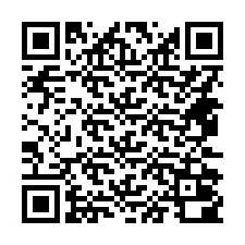 QR Code pour le numéro de téléphone +14472000062