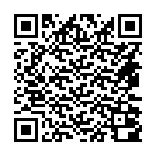 QR-code voor telefoonnummer +14472000069