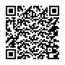 QR Code สำหรับหมายเลขโทรศัพท์ +14472000074