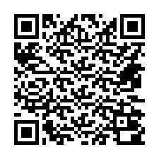 Codice QR per il numero di telefono +14472000087