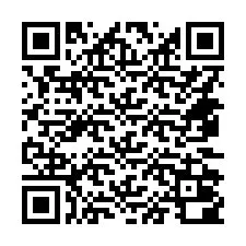 QR-koodi puhelinnumerolle +14472000088